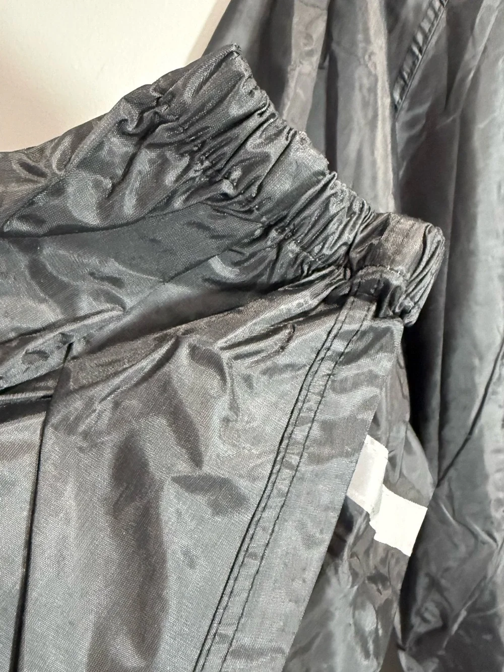 Nelson-Rigg WeatherPro WP-8000 Motorcycle Rain Suit 2 Piece Black Large